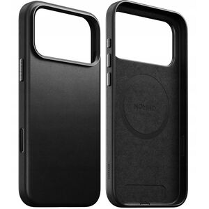 NOMAD Traditional Leather Case - skórzane etui do iPhone 17 Pro Max kompatybilne z MagSafe (black)