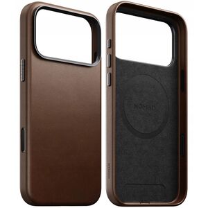 NOMAD Traditional Leather Case - skórzane etui do iPhone 17 Pro kompatybilne z MagSafe (brown)
