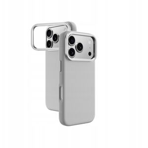 Etui AMAZINGTHING Glamour na iPhone 17 Pro Max z podstawką - szare
