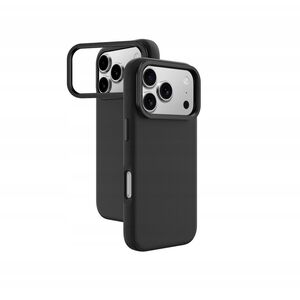 Etui AMAZINGTHING Glamour na iPhone 17 Pro z podstawką - czarne