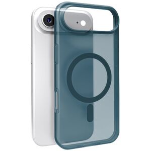 Etui silikonowe Puro Daylight kompatybilne z Magsafe na iPhone 17 Air - półprzezroczyste turkusowe