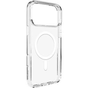 Etui Puro Lite Mag TPU+PC kompatybilne z MagSafe na iPhone 17 Pro - przezroczyste z białym pierścieniem