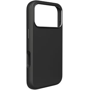 Etui silikonowe Pure Icon Mag Pro Liquid Silicone na iPhone 17 Pro Max kompatybilne z MagSafe, z ochroną aparatu i aluminiowymi przyciskami - czarne