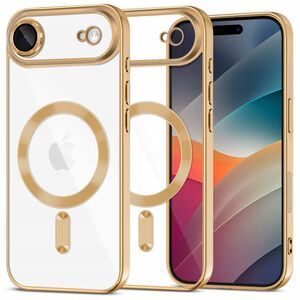 Etui Tech-Protect MagFlex MagSafe do Apple iPhone 17 Air Shiny Gold