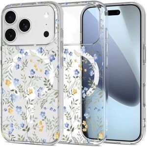 Etui Tech-Protect Flexair MagSafe do Apple iPhone 17 Pro Max Spring Flowers