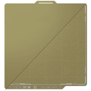 BIQU Panda Textured PEI x Smooth PEI - dwustronna magnetyczna nakładka - do drukarek Bambu Lab P1, X1 i A1 - 257x257mm}