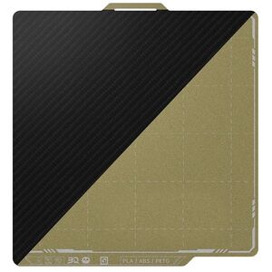 BIQU Panda Textured PEI x Smooth PET CF - dwustronna magnetyczna nakładka - do drukarek Bambu Lab P1, X1 i A1 - 257x257mm}