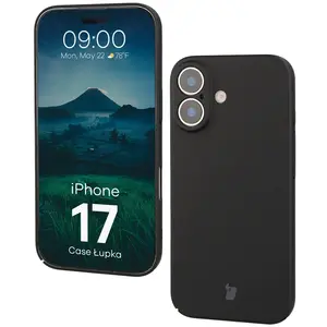 Etui Bizon Case Łupka do Apple iPhone 17 czarne