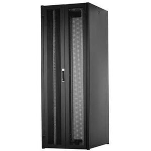 Szafa sieciowa stojąca Hyper Pro 19" 47U rack 800x1000, drzwi przód perforacja, czarny, 1000kg