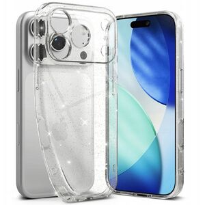 Etui Ringke Air do Apple iPhone 17 Pro Glitter Clear