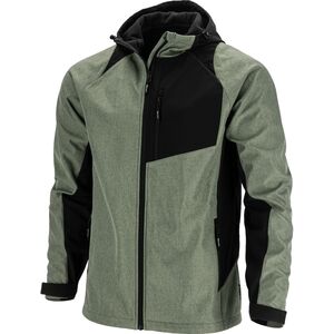 Kurtka softshell z kapt. zielono-czarna, "2xl", ce, lahti