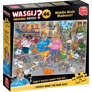 Wasgij - Original 46 - Middle Aisle Madness! (1000 pieces) (1110100505)