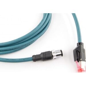 Datalogic Datalogic CAB-ETH-M03 M12-IP67 kabel sieciowy Niebieski 3 m