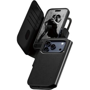 PanzerGlass CARE by ® Feature Case Tango Two-in-One Wallet w. MagSafe iPhone 17 Pro pokrowiec na telefon komórkowy Czarny