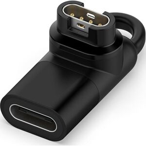 Adapter USB-C Beline do ładowania         zegarków Garmin czarny