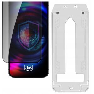 Szkło hartowane 3MK HardGlass Max Privacy z aplikatorem do Apple iPhone 16 Pro Max