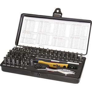 Zestaw narzędzi Wiha Micro-Bit Set 63 el. (39971)