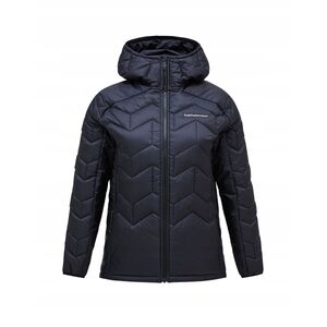 Kurtka ocieplana damska Peak Performance Elevate Liner Hood - black