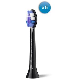 Sonicare S2 Sensitive zobu birstes uzgalis  6 gab  melns HX6056/88 HX6056/88 (8720689043731)