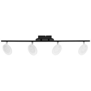 SPOT LED LIGHT PLATE 4X4W 3000K BL