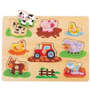FARM PEG PUZZLE L20064