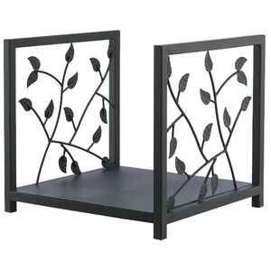 LOG HOLDER H190-B BLACK