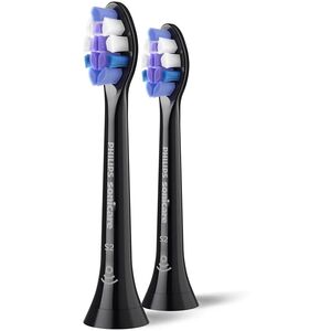 Sonicare Sensitive Standarta Sonic zobu birstes uzgalis  2gab  melns HX6052/88 HX6052/88 (8720689043700)