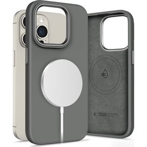 TECH-PROTECT SILICONE PURE MAGSAFE IPHONE 15 PRO MAX CLAY