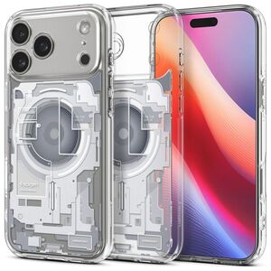 Spigen Ultra Hybrid Mag MagSafe - Etui do iPhone 17 Pro (Zero One White)