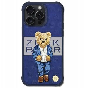 ZUCK BEAR futerał PARIS GENTLEMAN do IPHONE 15 Pro Max suit