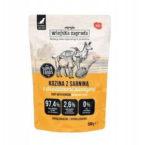 Karma mokra dla psa Kozina z sarniną (dorosły) 500g