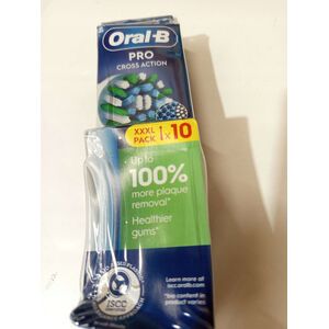 Oral-B Pro CrossAction -vaihtoharjat, 10 kpl