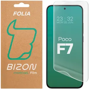 Folia hydrożelowa na ekran Bizon Glass Hydrogel Front do Xiaomi POCO F7