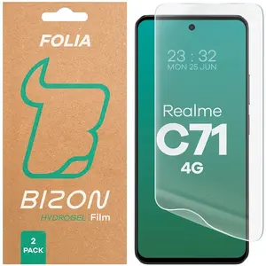 Folia hydrożelowa na ekran Bizon Glass Hydrogel Front do Realme C71 4G