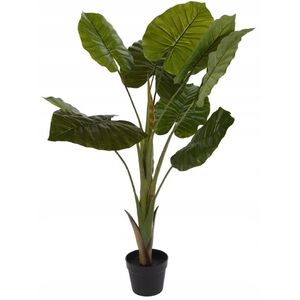 Sztuczna roślina doniczkowa ALOCASIA WENTII, wysoka, 110 cm