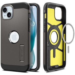 Spigen Tough Armor MagSafe, gunmetal - iPhone 15 Plus