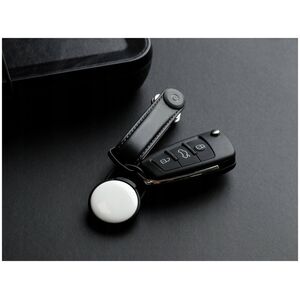 Θήκη Orbitkey Slim για AirTag με κρίκο κλειδιού, μαύρο