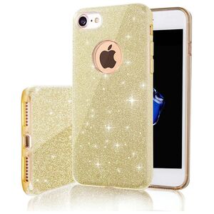 Glitter 3in1 case for iPhone 7 / 8 / SE 2020 / SE 2022 gold 5900495559845