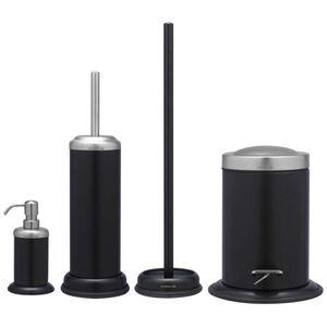 Acero χαρτοθήκη επιδαπέδια μαύρη Sealskin