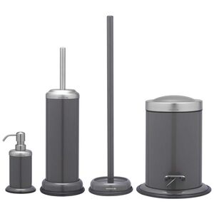 Acero κάδος απορριμμάτων γκρι 3L Sealskin