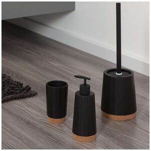 Cork black ποτήρι οδοντόβουρτσας Sealskin