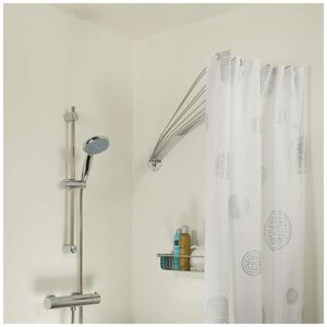 Umbrella chrome με 12 ακτίνες βραχίονας μπάνιου γωνιακός Sealskin