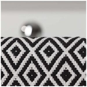 Trellis 60x90 black πατάκι μπάνιου Sealskin