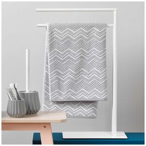 Tube white κρεμάστρα επιδαπέδια 2 θέσεων Sealskin