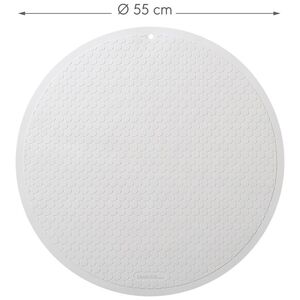 Rubelle Αντιολισθητικό Πατάκι Φ55cm White Sealskin