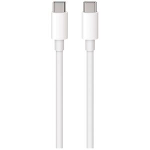 Maxlife MXUC-05 cable USB-C - USB-C 1,0 m 100W white 5900495985200