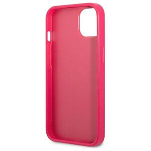 Original Case IPHONE 13 PRO Guess Hardcase Saffiano 4G Small Metal Logo (GUHCP13LPS4MF) pink