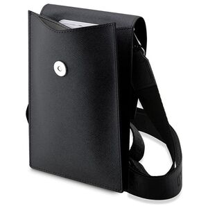 Bag Karl Lagerfeld Saffiano Karl & Choupette Head (KLWBSAKCPMK) black 3666339123345