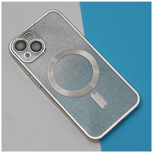 Glitter Chrome Mag case for iPhone 12 6,1" silver gradient 5900495232083