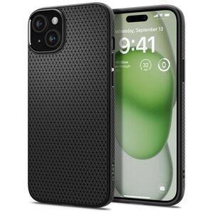 Case APPLE IPHONE 15 PLUS Spigen Liquid Air Matte black